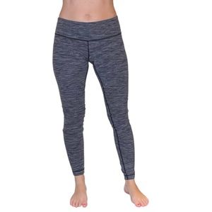 Lululemon Wunder Under Pants Diamond Jacquard